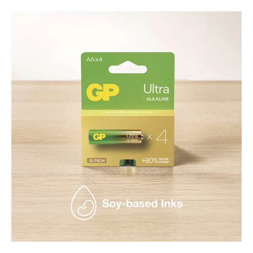2 kmd Alkalne baterije C GP ULTRA 1,5V
