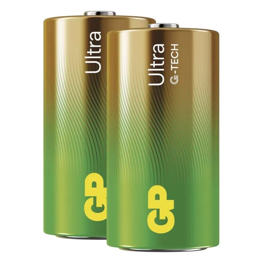 2 kmd Alkalne baterije C GP ULTRA 1,5V
