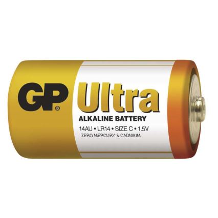 2 kmd Alkalne baterije C GP ULTRA 1,5V
