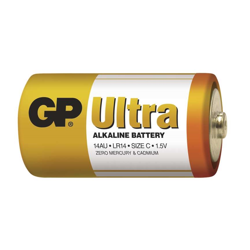 2 kmd Alkalne baterije C GP ULTRA 1,5V