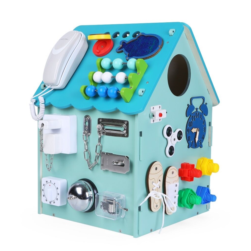 2Kids Toys - Activity board kućica plava