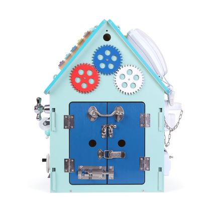 2Kids Toys - Activity board kućica plava
