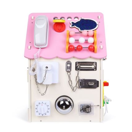 2Kids Toys - Activity board kućica roze