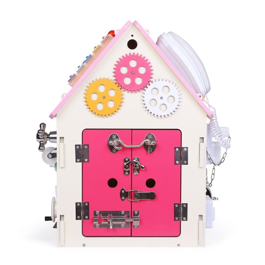 2Kids Toys - Activity board kućica roze