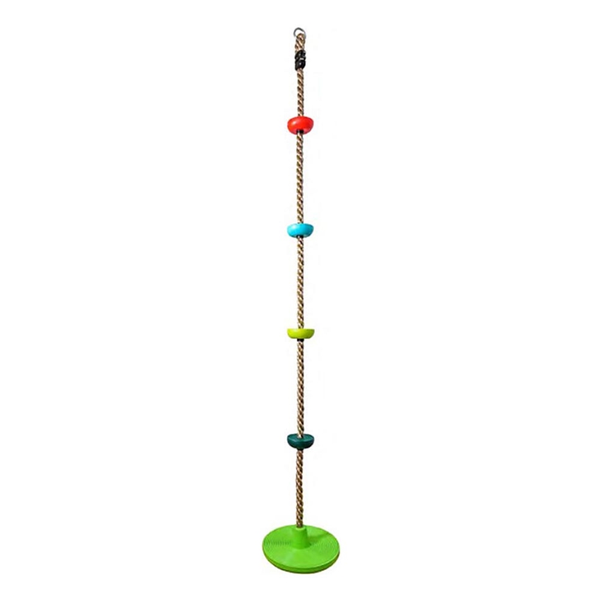 2Kids Toys - Dječje uže za penjanje sa diskovima miks boja