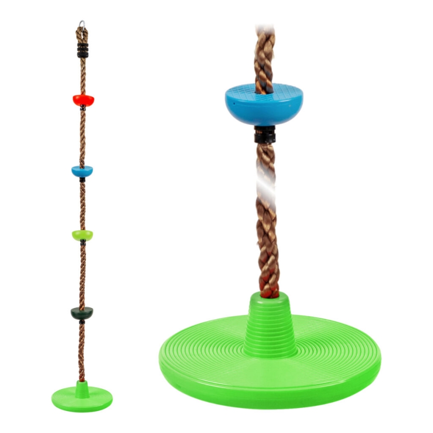 2Kids Toys - Dječje uže za penjanje sa diskovima miks boja