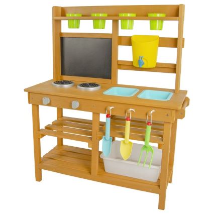2Kids Toys - Drvena vrtna kuhinjica