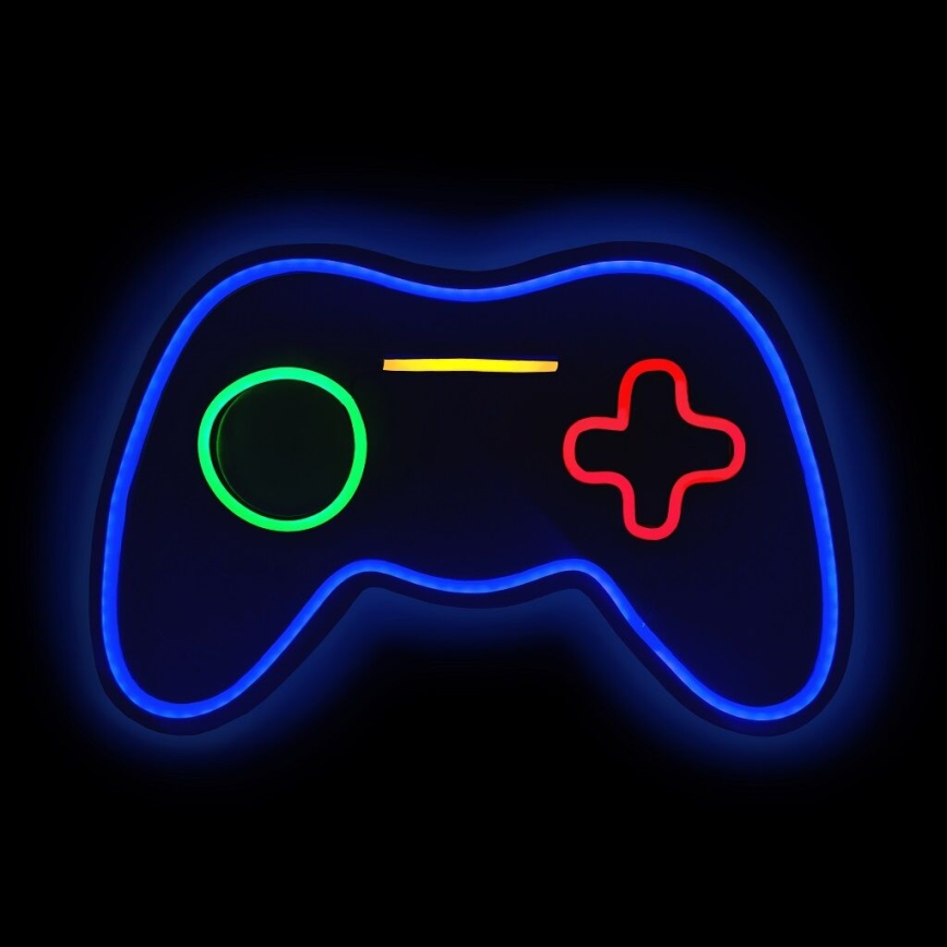 2Kids Toys - LED Neonska zidna dekoracija LED/5W/USB gamepad