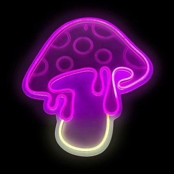 2Kids Toys - LED Neonska zidna dekoracija LED/5W/USB pečurka