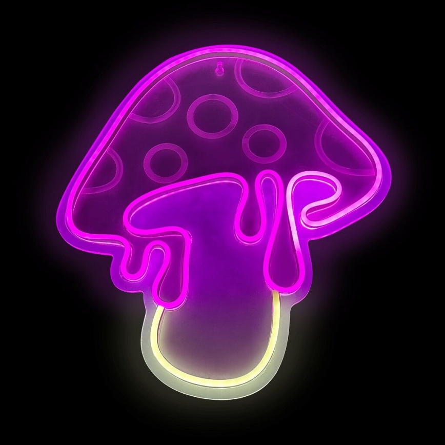 2Kids Toys - LED Neonska zidna dekoracija LED/5W/USB pečurka