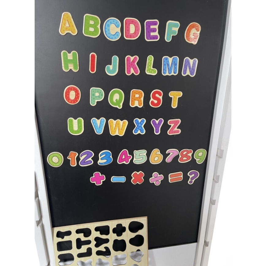 2Kids Toys - Rastuća kula za učenje Mačka sa toboganom i tablom