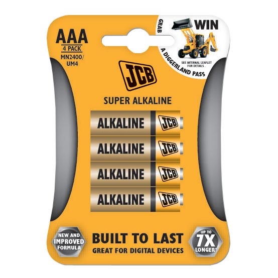 4 kmd Alkalne baterije AAA 1,5V
