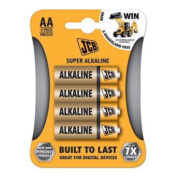4 kom alkalne baterije AA 1,5 V