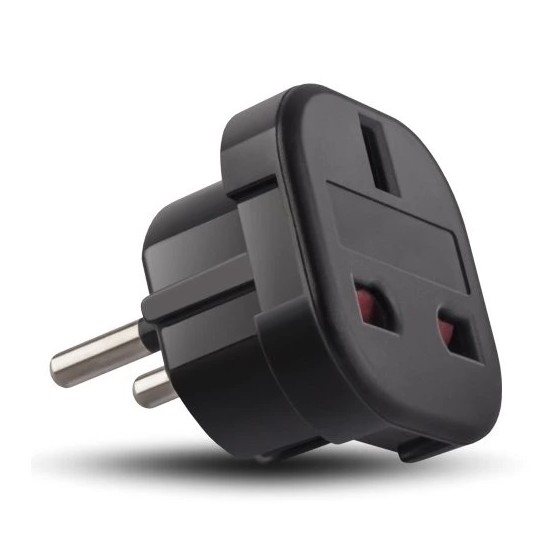 Adapter UK/EU 230V crno