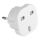 Adapter za putovanje UK/EU 230V bela