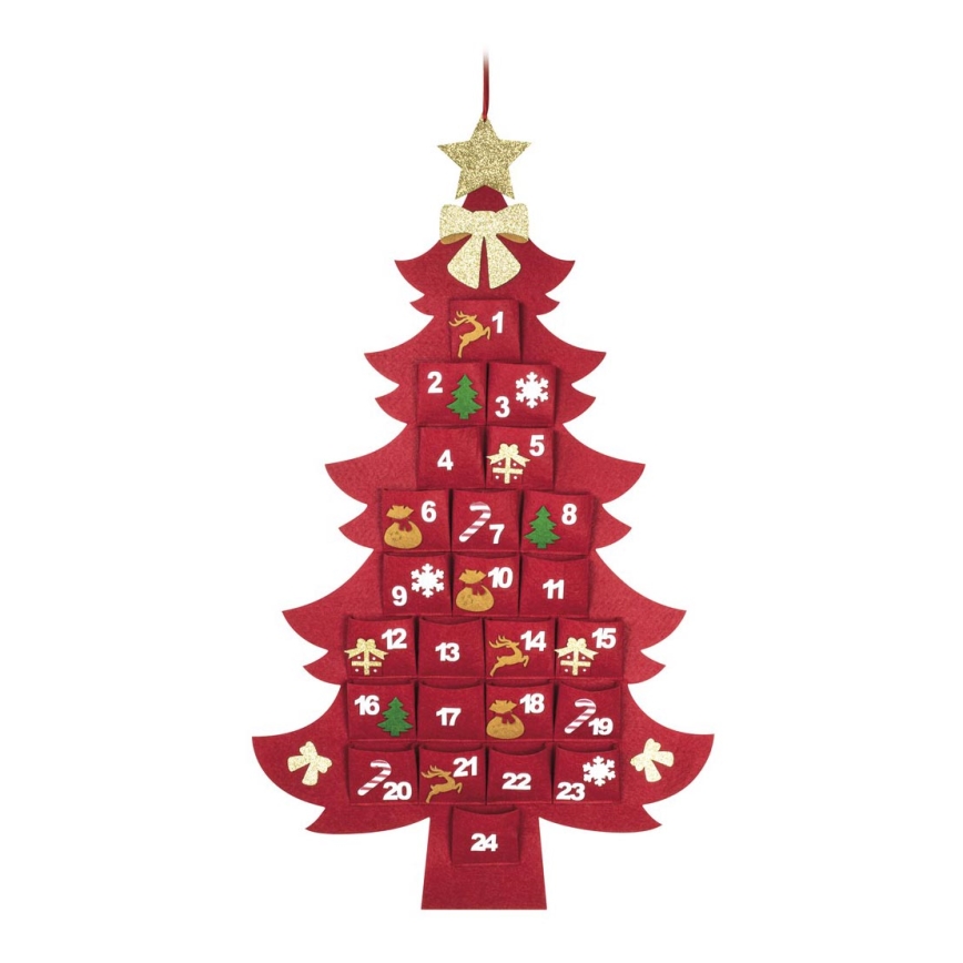 Adventski kalendar u obliku jelke