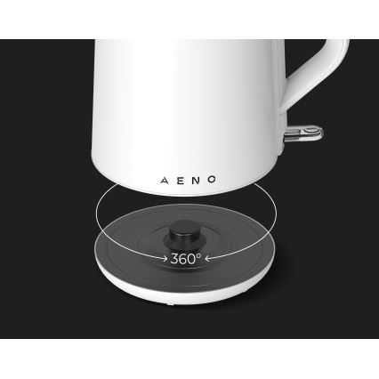 AENO - Kuvalo za vodu 1,5 l 2200W/230V bela
