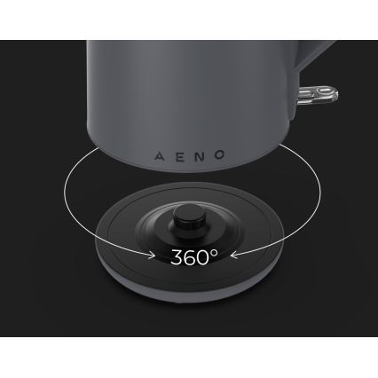AENO - Kuvalo za vodu 1,5 l 2200W/230V crno