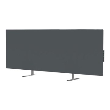 AENO - Pametni električni infracrveni panel sa LED displejom 700W, tajmer/termostat, IP44, Wi-fi, siva