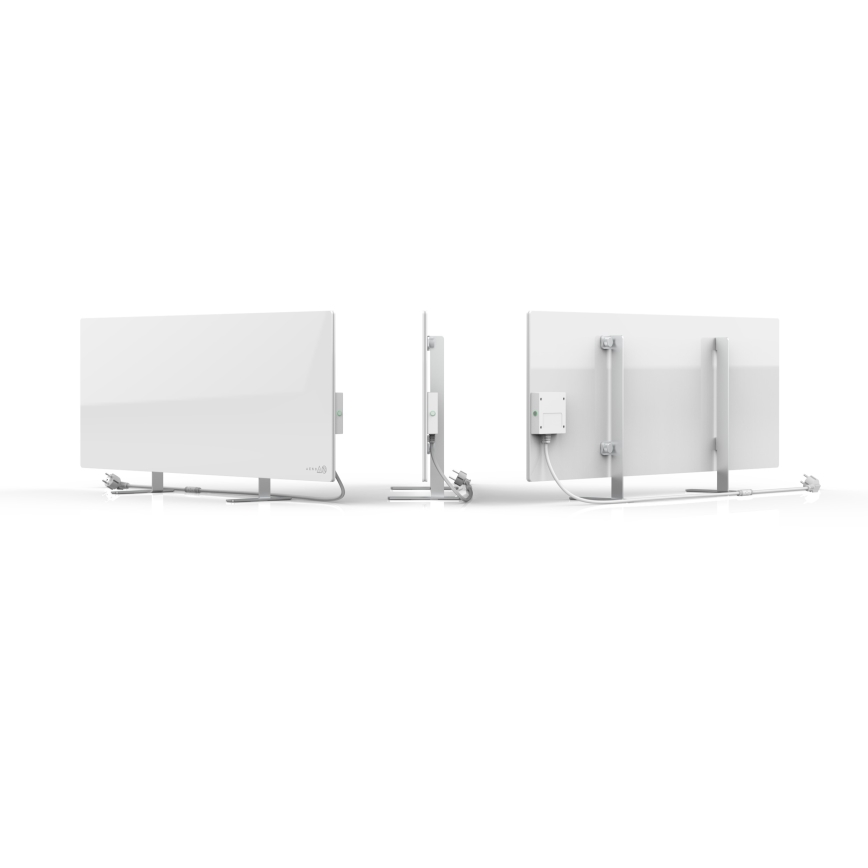 AENO - Pametni električni infrared panel 700W timer/termostat IP44 Wi-fi bela