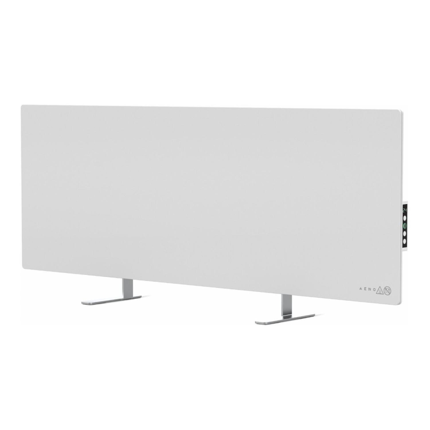 AENO - Pametni električni infrared panel sa LED ekran 700W timer/termostat IP44 Wi-fi bela