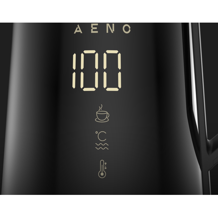 AENO - Pametno kuvalo za vodu sa LED ekran 1,7 l 2200W/230V crno