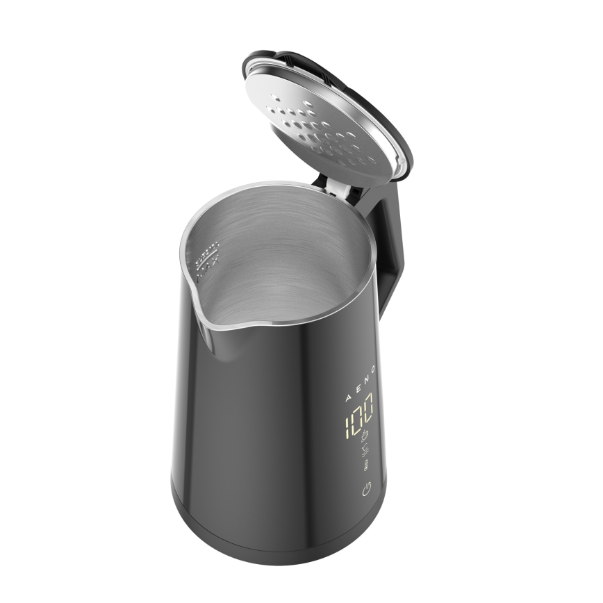 AENO - Pametno kuvalo za vodu sa LED ekran 1,7 l 2200W/230V crno