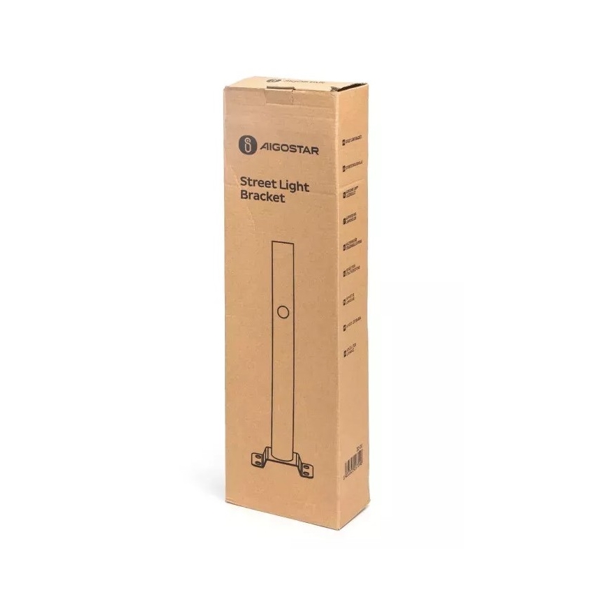 Aigostar - Držač za uličnu rasvetu 48,9 cm crno