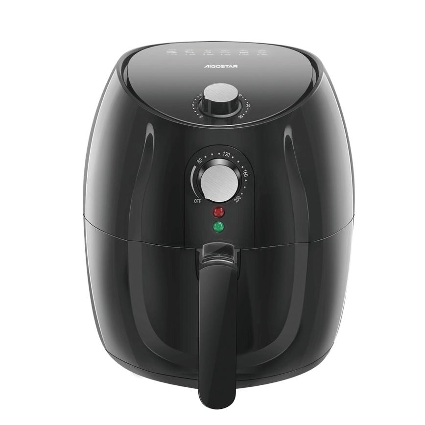 Aigostar - Friteza na vrući vazduh 1500W/230V 3,5l crno