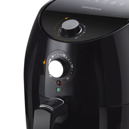 Aigostar - Friteza na vrući vazduh 1500W/230V 3,5l crno