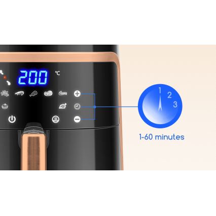 Aigostar - Friteza na vrući vazduh 7l 1900W/230V