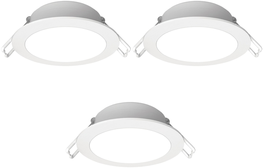 Aigostar - KOMPLET 3x LED ugradno svetlo za kupatilo LED/4,8W/230V IP65 belo