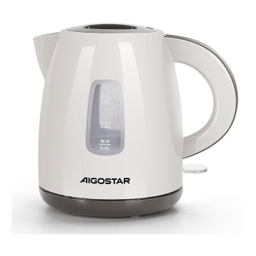 Aigostar - Kuvalo za vodu 1,2l 2200W/230V bež