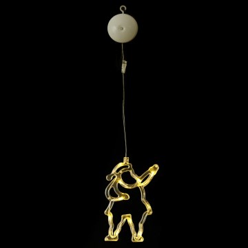 Aigostar - LED božićna dekoracija 10xLED/3xAAA Deda Mraz 20 cm