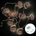 Aigostar - LED božićne lampice 20xLED/3xAA 3m toplo belo svetlo Deda Mraz