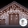 Aigostar - LED Božićne spoljašnje lampice 100xLED/8 funkcije/3xAA 8x0,6m IP44 hladna bela
