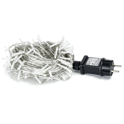 Aigostar - LED Božićne spoljašnje lampice 150xLED/8 funkcije 18m IP44 hladna bela