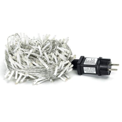 Aigostar - LED Božićne spoljašnje lampice 200xLED/8 funkcije 23m IP44 topla bela