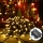 Aigostar - LED Božićne spoljašnje lampice 200xLED/8 funkcije 3xAA 10,3m IP44 topla bela