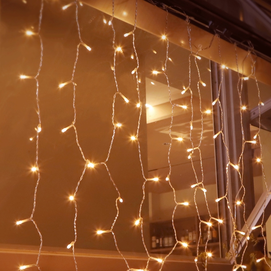 Aigostar - LED Božićne spoljašnje lampice 200xLED/8 funkcije 5x2m IP44 topla bela