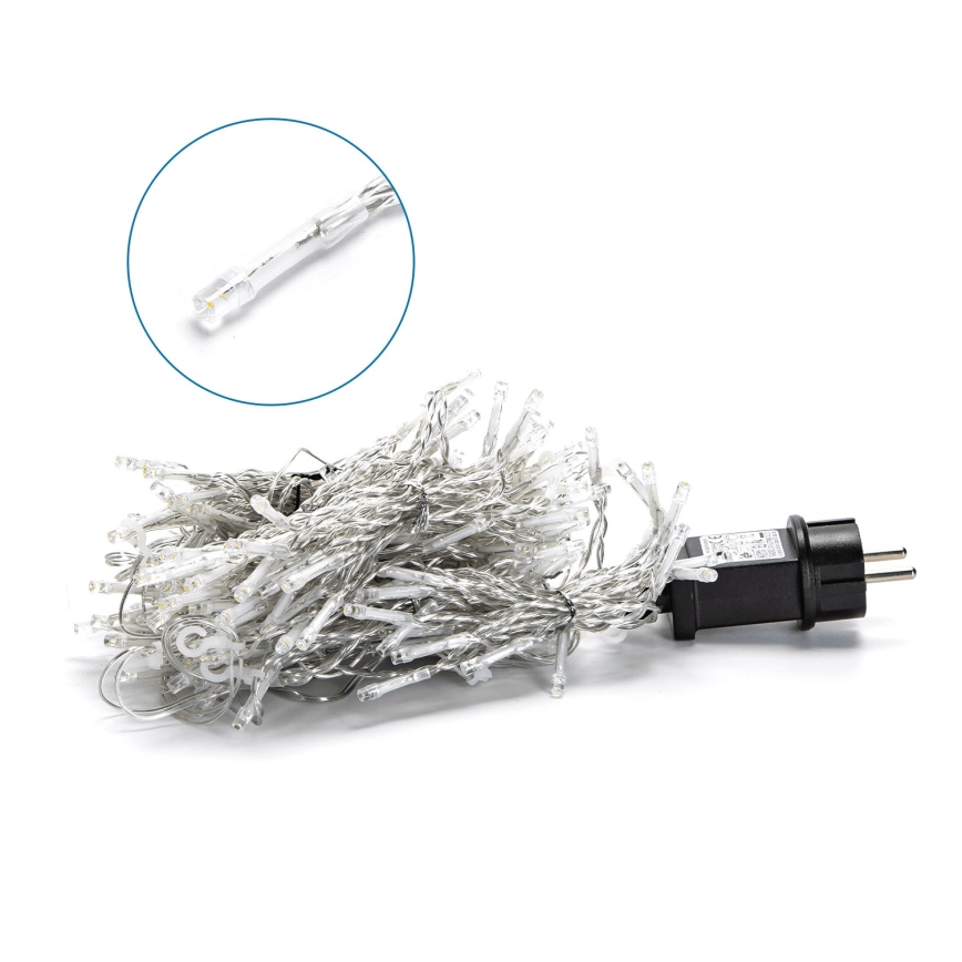 Aigostar - LED Božićne spoljašnje lampice 200xLED/8 funkcije 5x2m IP44 topla bela