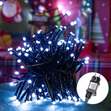Aigostar - LED Božićne spoljašnje lampice 200xLED/8 funkcije 8m IP44 hladna bela