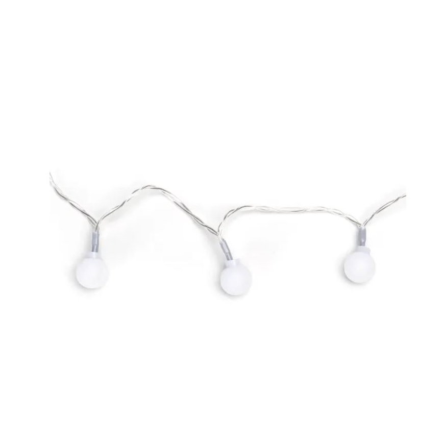 Aigostar-LED Božićne spoljašnje lampice 25xLED/3xAA/8 funkcije 2,8 m IP44 topla bela