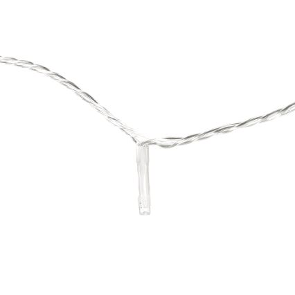 Aigostar - LED Božićne spoljašnje lampice 50xLED/8 funkcije 8m IP44 topla bela
