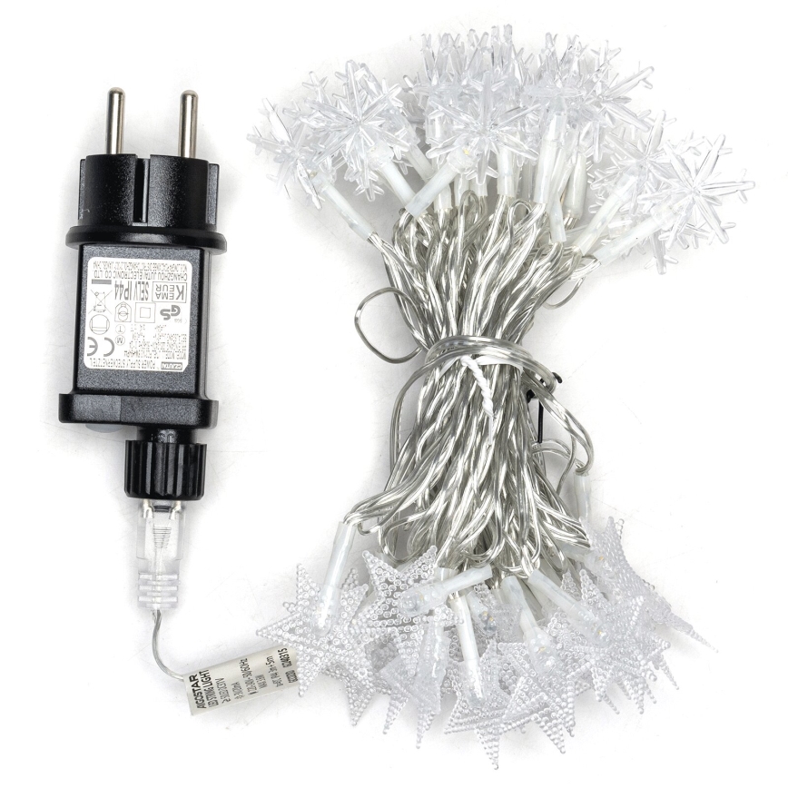 Aigostar - LED Božićne spoljašnje lampice 50xLED/8 funkcije 8m IP44 topla bela