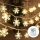 Aigostar - LED božićni lanac 20xLED/3xAA 3,3m pahuljice