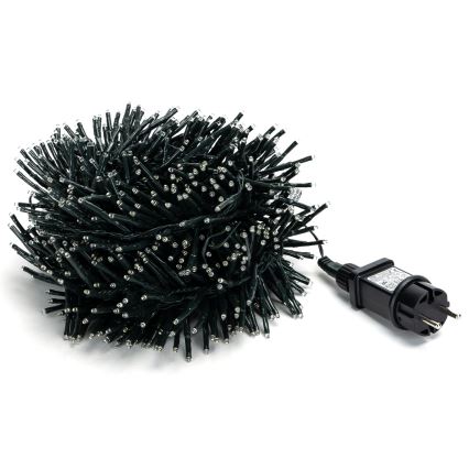 Aigostar - LED božićni niz za spoljašnju upotrebu 600 LED/8 funkcija 18 m IP44 hladno bela