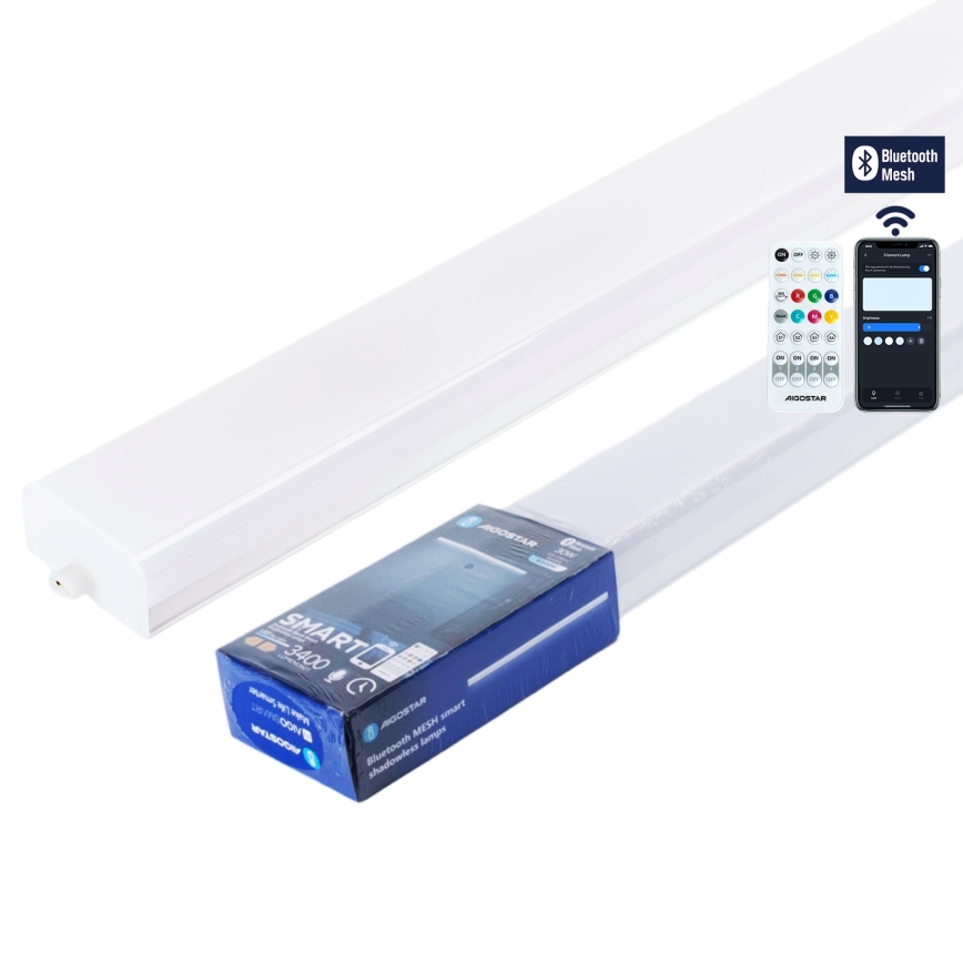 Aigostar - LED fluorescentna svetiljka MESH LED/30W/230V 6500K