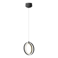 Aigostar - LED luster na sajli LED/15W/230V 6500K crno