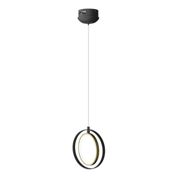 Aigostar - LED luster na sajli LED/15W/230V 6500K crno